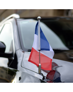  Porte-drapeau de voiture Diplomat-Z-Chrome-PRO 