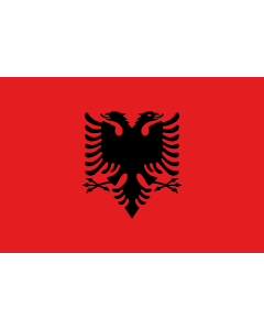 Drapeau: Albanie