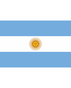 Fahne: Flagge: Argentinien