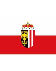 Fahne: Flagge: Oberösterreich