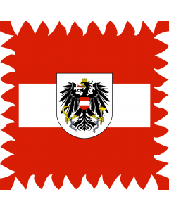 Fahne: Flagge: Ehemaliger Stander des österreichischen Bundespräsidenten  bis 1984