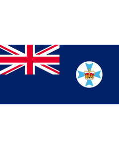 Fahne: Flagge: Queensland