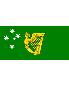 Drapeau: Australian Irish heritage