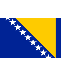 Drapeau: Bosnie-Herzégovine