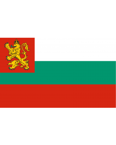 Drapeau: Naval Ensign of Bulgaria 1878-1944
