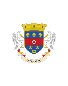 Fahne: Flagge: Saint-Barthélemy