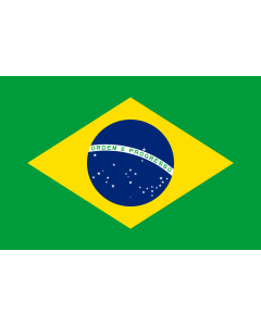 Fahne: Flagge: Brasilien