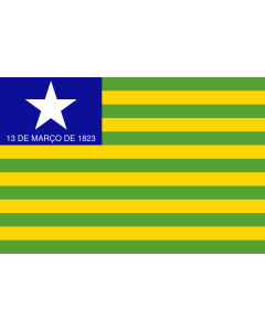 Fahne: Flagge: Piauí