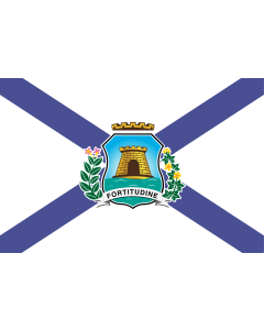 Fahne: Flagge: Fortaleza Ceara Brasil