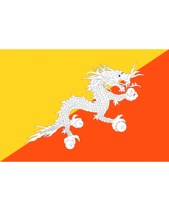 Bandiera: Bhutan