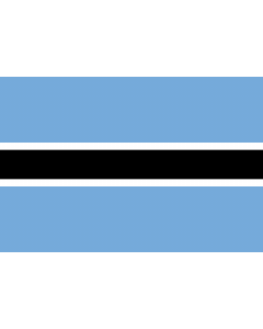 Bandiera: Botswana