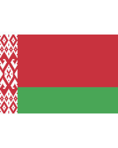 Fahne: Flagge: Belarus (Weißrussland)