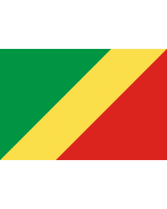 Drapeau: Congo-Brazzaville