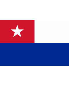 Fahne: Flagge: Naval Jack of Cuba