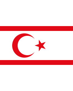 Drapeau: Chypre du Nord