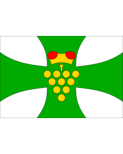 Drapeau: Domanin HO CZ | Municipal flag of Domanín village | Domanín, okres Hodonín
