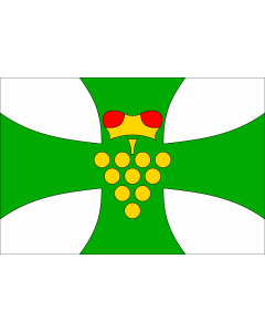 Fahne: Flagge: Domanin HO CZ | Municipal flag of Domanín village | Domanín, okres Hodonín