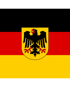 Drapeau: DE Bundesminister, German Minister