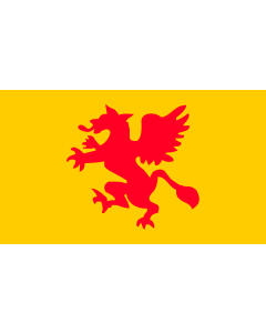 Bandera de  Rostock  reported 1848 | Rostock in 19th Century, reported 1848