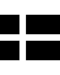 Bandiera: Danish flag of mourning | Alleged early modern Danish flag of mourning  Sorgeflag