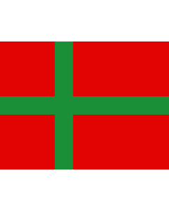 Bandiera: Denmark Bornholm | Unofficial flag of Bornholm  Denmark