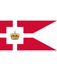 Bandera: Standard of the Royal House of Denmark | Kongehusflaget  bruges af alle medlemmer af den kongelige familie