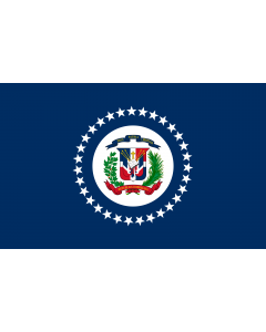 Bandiera: Naval Jack of the Dominican Republic