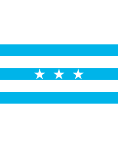 Bandera: Guayaquil | City Santiago de Guayaquil in Ecuador; Flag of the Guayas Province