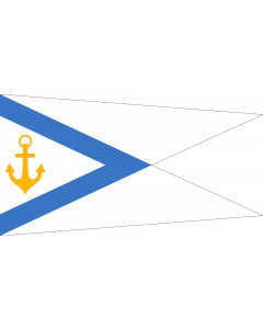 Fahne: Flagge: Estonia - Chief of Naval Forces | Pennant of the Estonian Chief of Naval Forces | Mereväe ülema vimpel