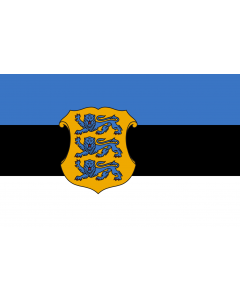 Fahne: Flagge: Estonia - Minister of Defence | Estonian Minister of Defence | Kaitseministri lipp