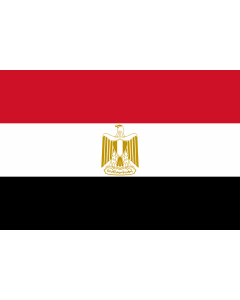 Drapeau: Égypte