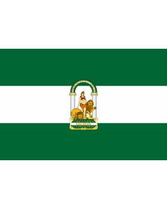 Fahne: Flagge: Andalusia