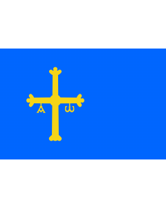 Fahne: Flagge: Asturias