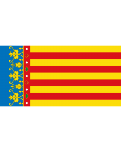 Fahne: Flagge: Valencian Community