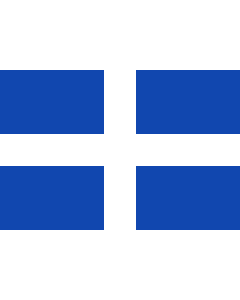 Bandera de  Zamudioko ikurrina 3. proposamen 2001
