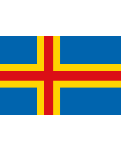 Bandera: Åland o las Islas de Åland