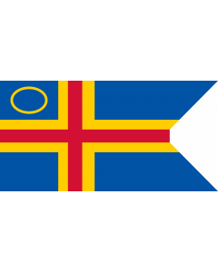 Fahne: Flagge: Åland Yachting Clubs | This image shows a flag