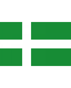 Fahne: Flagge: Sami people  unofficial | Sami people  unofficial  - the colours  green and white