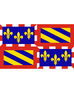 Fahne: Flagge: Burgund