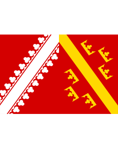 Fahne: Flagge: Elsässische