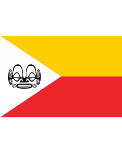Fahne: Flagge: Marquesas Islands | Marquesas Islands, part of French Polynesia | îles Marquises | Reva nō ’Enana mā