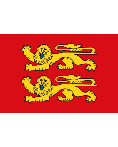 Fahne: Flagge: Normandie | Normandy | Couleu de la Normaundie | Banniel Normandi | Normanniae | Normandia