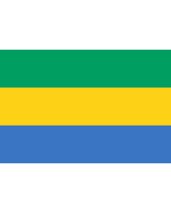 Drapeau: Gabon