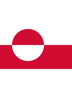 Fahne: Flagge: Grönland