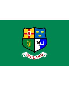 Bandiera: Ireland hockey team | Field hockey team of Ireland  Four Provinces coat of arms -- Ulster