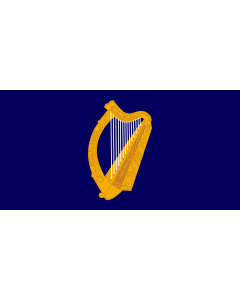 Bandiera: President of Ireland | Presidential Flag of Ireland with alternate official state harp design