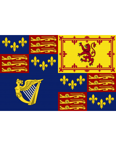 Bandiera: Royal Standard of England  1603-1649 | Royal Standard of England  1603-1649, 1660-1689, 1702-1707