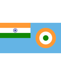 Drapeau: Ensign of the Indian Air Force