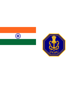Drapeau: Naval Ensign of India