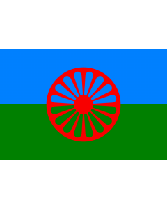 Bandiera: Romani people | Romani people, made using these dimensions